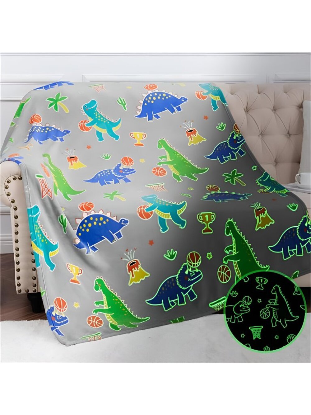 Dinosaur Toys for Ages 2-4 Boy Dinosaur Gifts for Kids 5-7 Dino Glow in The Dark